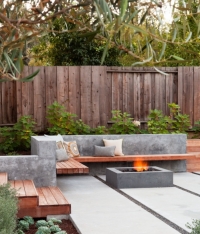 Кострище в ландшафтному дизайні