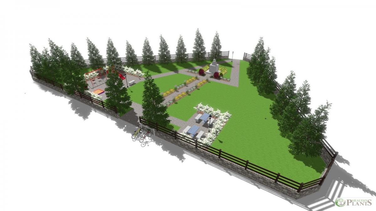 Розробка проекту скверу