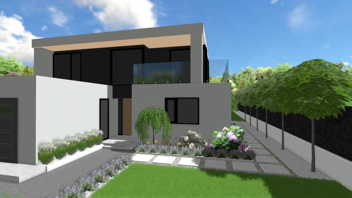 Створення ландшафтного дизайну території приватного будинку м. Біла Церква