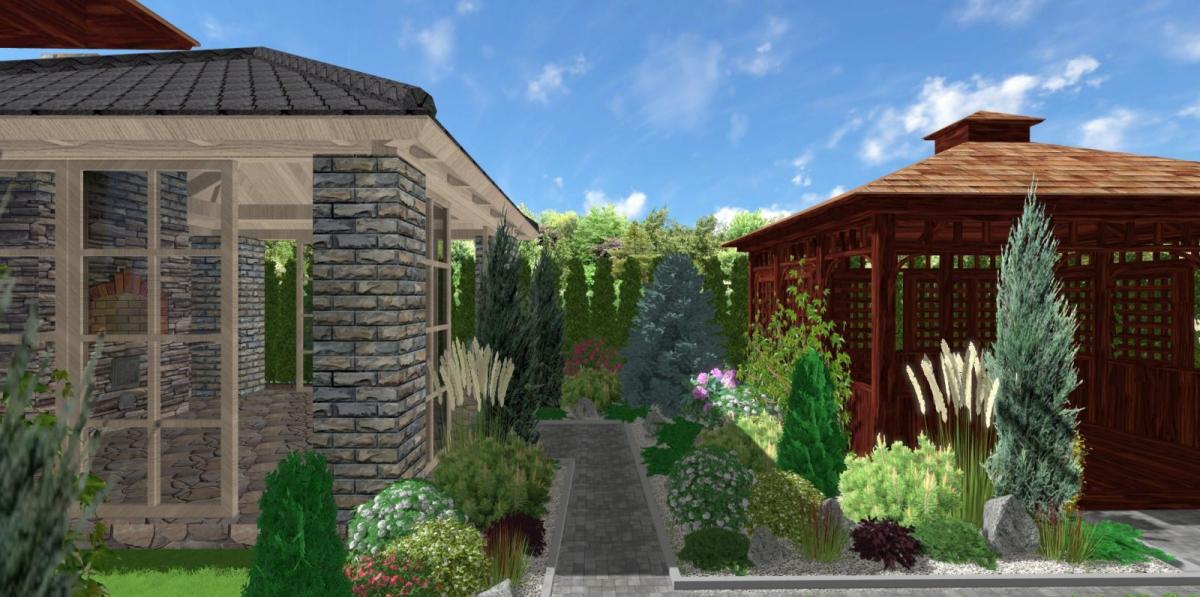 Розробка проекту території  ресторану в м. Ставище