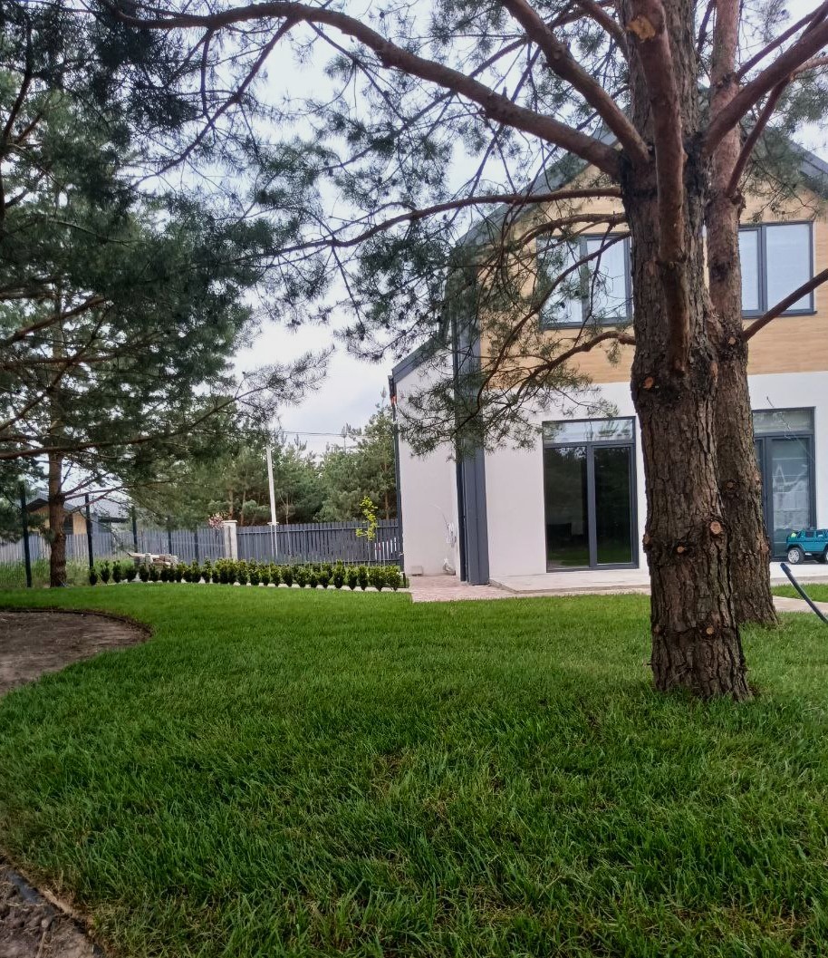 Озеленення приватної садиби КМ Лісове Озеро